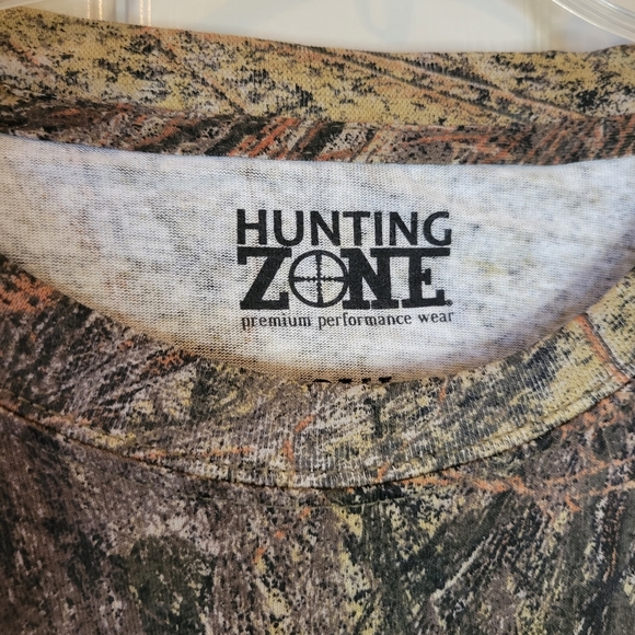 Hunting Zone - Mens Mossy Oak Cami Shurt Size 2XL - Picture 3 of 6
